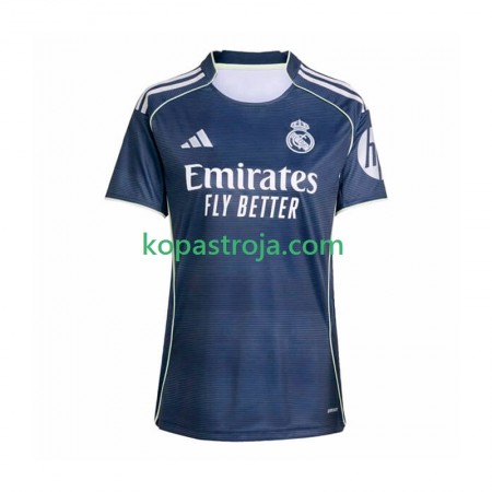Billiga Fotbollströjor Real Madrid Dam Borta tröja 2025/26 Kortärmad